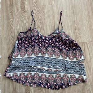 Charlotte Russe spaghetti strap tank top.